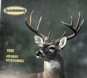 1995 Saunders  Archery Accessories Catalog & Decal 23 Pages