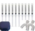 Teeth Whitening Kit 22% 10x 3cc Syringes Mouth trays Case MADE IN USA