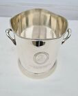 Louis Roederer Champagne Wine Ice Bucket  on brass with Silver Plated (Large)