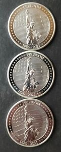New ListingLot of Three 2021 Niue $2 1oz Silver Freedom/Liberty Coins