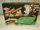 Vintage Vegas Vacation Board Game w/ Roulette Wheel Camelot Games