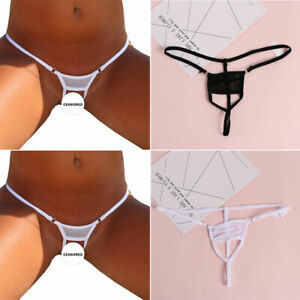 ☆USA☆ Sexy Women Lace Thong G-string Panties Lingerie Underwear Crotchles T-back