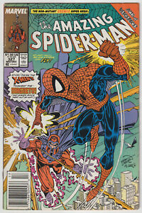 Amazing Spiderman #327 (Dec 1989, Marvel), VG condition (4.0), vs. Magneto