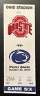 Ohio State vs Penn State 10/26/2002 Game Six College Football Ticket Stub