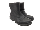 totes Men's Commuter Side-Zip Casual Winter Boots 10077 Black Size 11M