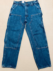 Carhartt B73 DST Double Knee Logger Carpenter Jeans Size 38x34 (37x33)
