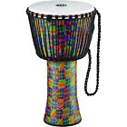Rope-Tuned Djembe with Synthetic Shell and Head