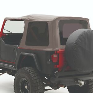 Smittybilt 9870211 (IN STOCK) Replacement Soft Top Fits 87-95 Jeep Wrangler YJ (For: Jeep)