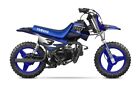 YAMAHA PW50  GRAPHICS KIT DECALS  1985 - 2023 BLUE black MINI # PLATES INCLUDED