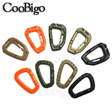 Plastic Snap Hook Carabiner D-Ring Key Chain Outdoor Camping Backpack Parts