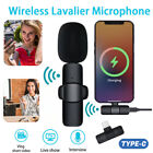 recargable Microfono mini inalambrico de para celular android tipoC Lavalier mic