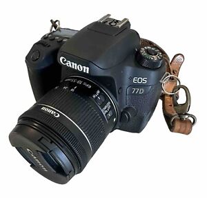 Canon 77d DSLR Camera Package