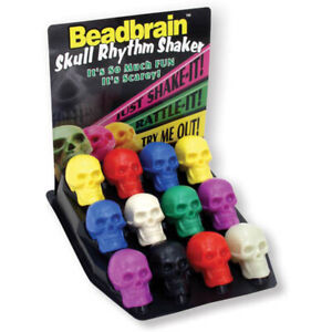 Skull Shakers, small hand percussion, 1 each, choose your color