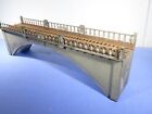 HO Scale  92 Ft (Scale)  Railroad VIADUCT   ( Weathered & Detailed )