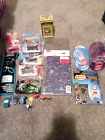 Collectables Junk Drawer Lot Disney Hot Wheels Promo Buttons Metal Puzzle Toys