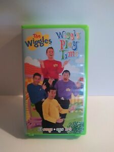 The Wiggles - Wiggly Play Time (VHS) Clamshell -  TESTED