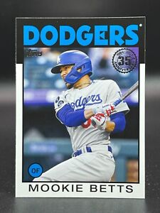 2021 Topps Update MOOKIE BETTS Dodgers 1986 Insert Free Shipping #86B-10