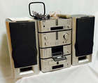 Rare SONY Mini System Component DHC-MD717 Amplifier Tuner Deck Speaker CD player