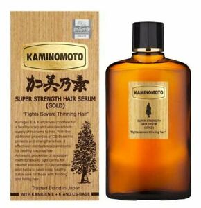 [US Seller] Kaminomoto Super Strength Hair Loss & Growth Gold 150ml EXP 03/2027