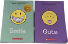 Lot Of 2 Raina Telgemeier Books - Smile & Guts