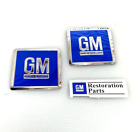 68-82 Door GM Decal BLUE 3M ALL GM Vehicles PAIR Reproduction Sold in a Pair  (For: 1973 Pontiac Bonneville)