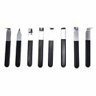 8pcs Pottery Tools Stainless Steel Carving Shaping Knives Trimming Clay Tools