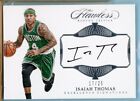 2016-17 Panini Flawless Excellence Signatures #EX-IT Isaiah Thomas Auto /25