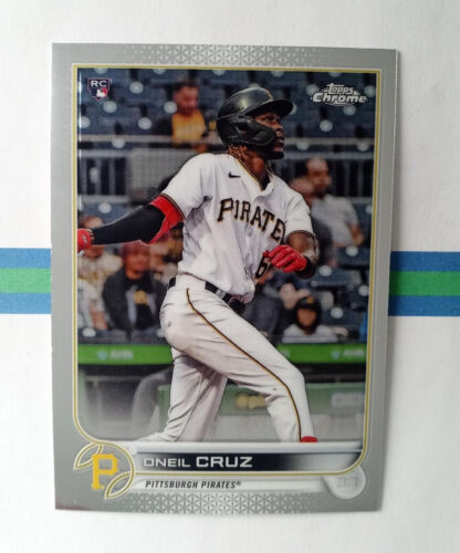 2022 Topps Chrome Oneil Cruz Base Rookie RC #128 Pittsburgh Pirates