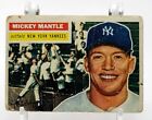 1956 Topps #135 Mickey Mantle Baseball Card Estate Find NY Yankees