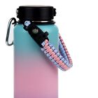 Paracord Handle Compatible with Hydro Flask Water Bottle- Fits Wide Mouth Bot...