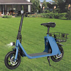 New Listing450W Sports Electric Scooter with Seat Adult Foldable EBike Moped Urban Commuter