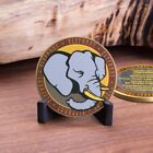 Elephant Wildlife Challenge Coin