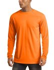 UPF50+ Mens Outdoor Fishing Hoodie Sun Block Skin Protection Long Sleeve T-Shirt