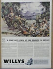 Willys Jeep Ad WWII Print Ad 