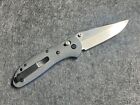Benchmade Full Size GRIPtilian Gray/Blue G10 20CV 551-1 Brand New DISCONTINUED