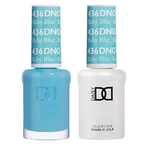 DND Daisy Baby Blue 436 Soak Off Gel Polish .5oz LED/UV DND gel duo DND 436