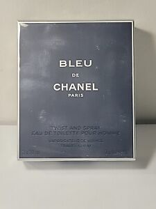CHANEL Bleu de Chanel 3 x 20 ml for Men Twist and Spray Eau de Toilette *Sealed*