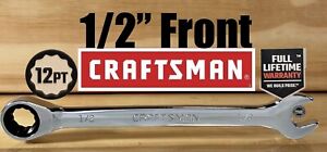 FREE SHIPPING New Craftsman 12pt Ratcheting Combination Wrench 1/2