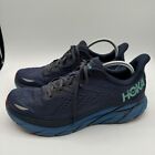Hoka One One Mens Clifton 8 Blue Running Shoes Sneakers 1119393 OSVB Size 11 D
