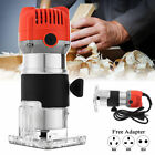 Electric Hand Trimmer Palm Router Laminate Joiners Wood working Cuting 800W 110V