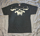 Danzig 2005 Classic Skull T-Shirt Size Large Black Heavy Metal Chaser