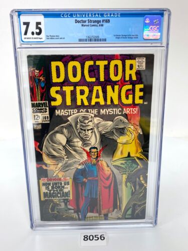 Doctor Strange #169 Marvel 1968 1st Dr. Strange in Own Title CGC 7.5