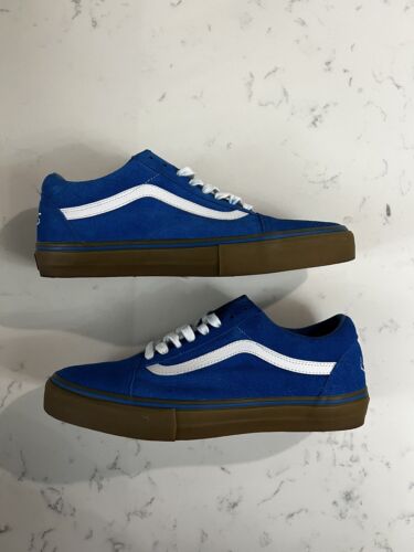 AUTHENTIC Size 9 VANS Old Skool Pro x Golf Wang Blue Syndicate Tyler The Creator