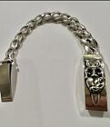 Chrome hearts authentic sterling silver Hart Dagger ID bracelet