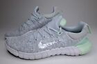Nike Free RN 5.0 Women's Size 9 US CZ1891-007 Silver Synthetic Athletic Shoes