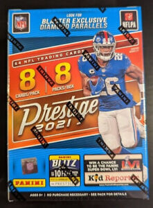 4 X NEW SEALED 2021 Panini Prestige Football NFL BLASTER BOX 32 Packs 256 Cards