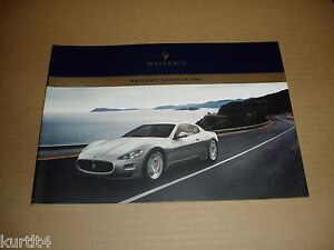 2008 Maserati Gran Turismo sales brochure dealer catalog literature