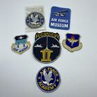 6 Vintage US Air Force And Air Force Museum Academy Patches Patch Lot Some NEW