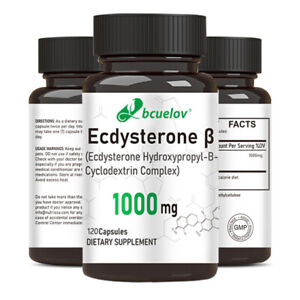 Ecdysterone Capsules - Enhance Strength and Performance, Muscle Growth