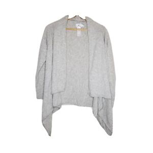 Vineyard Vines openfront cardigan Gray Women's size small merino wool cashmere